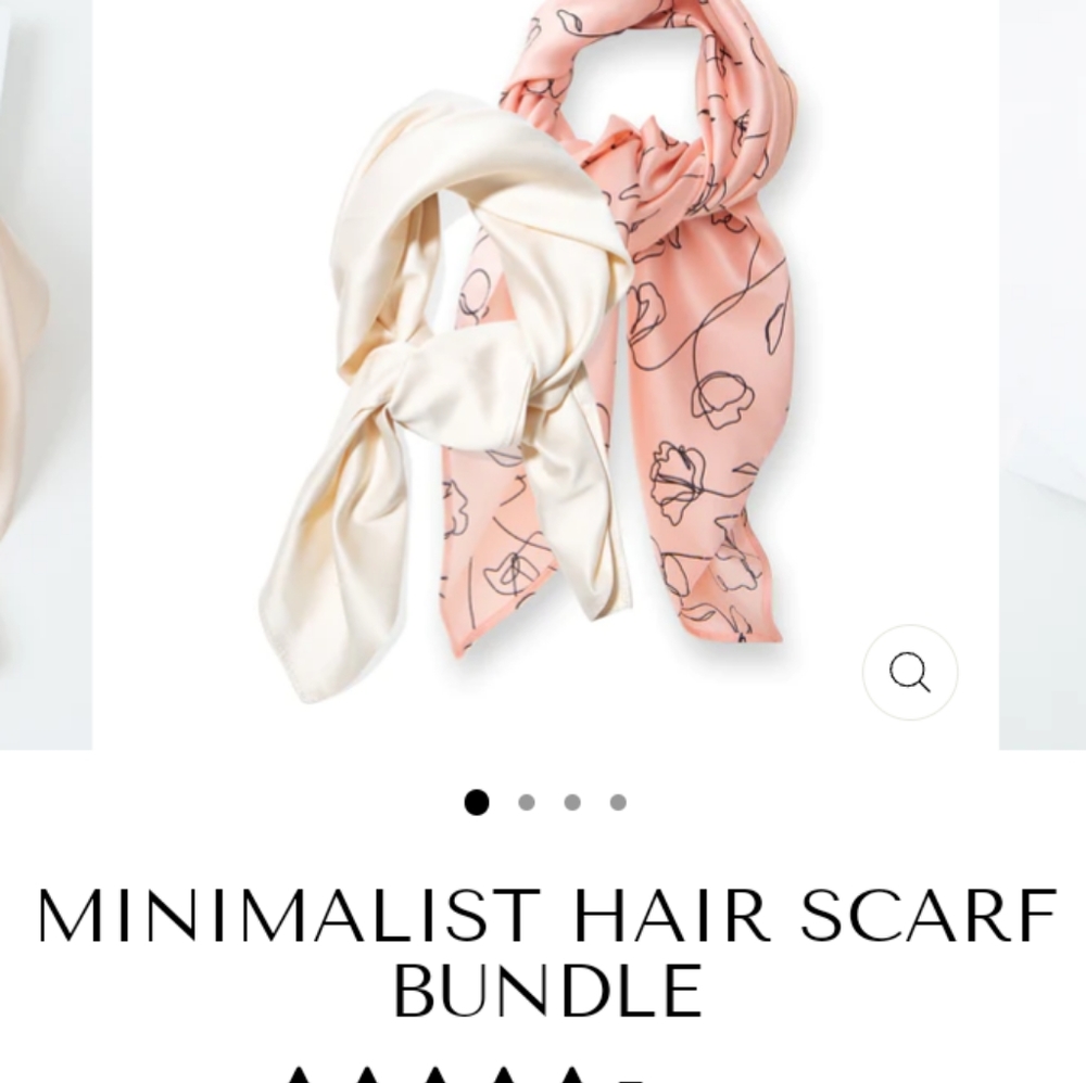 Brand New Lark&Ives Hair Scarf Set